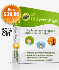 123VideoMagic Green Screen Software screenshot